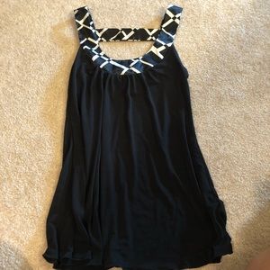 Fun Black Tank Top